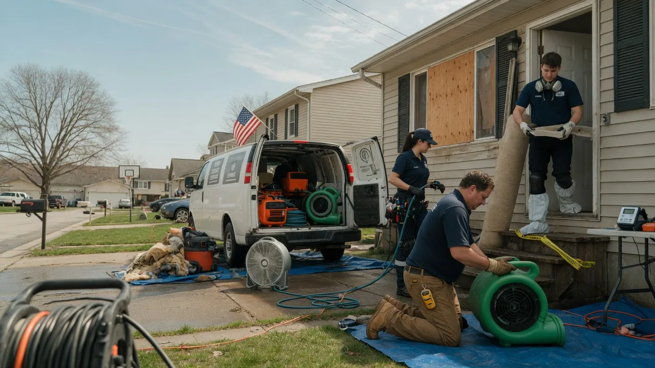 Water Damage Restoration in South Webster, OH near me